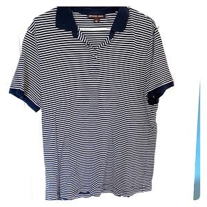 Michael Kors men’s striped polo